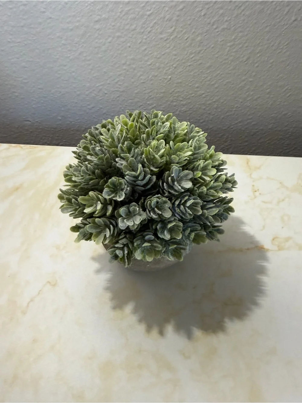 -Faux Potted Topiary Plant – Like New